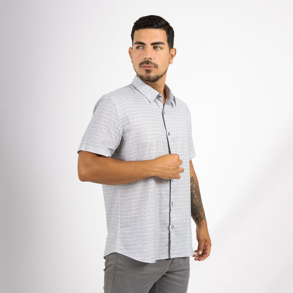 Camisa Relaxed Fit Caribe Gris