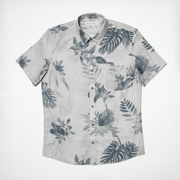 Camisa Relaxed Fit Azahara Gris