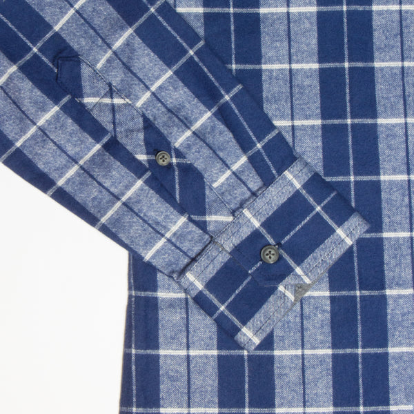 Camisa Flannel Space Blue