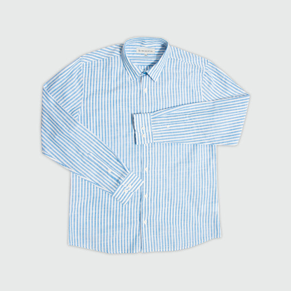 Camisa California Relaxed Fit Turquesa