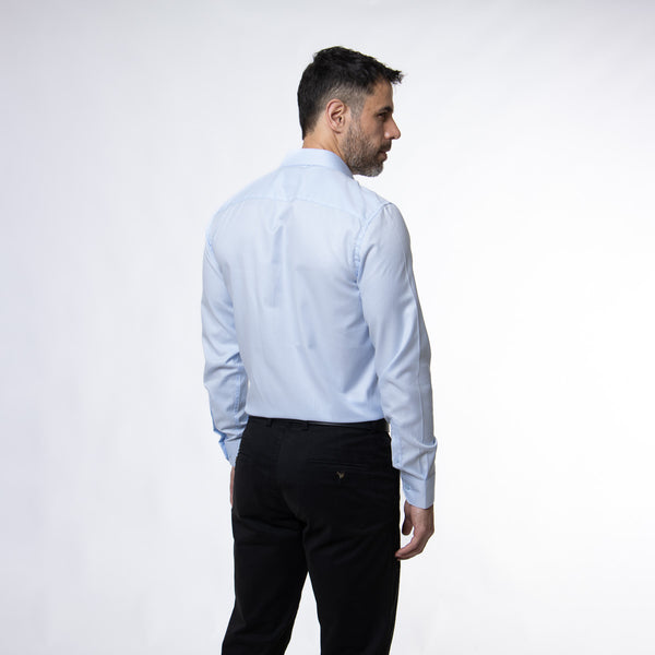 Camisa Modern Fit John Celeste Cielo