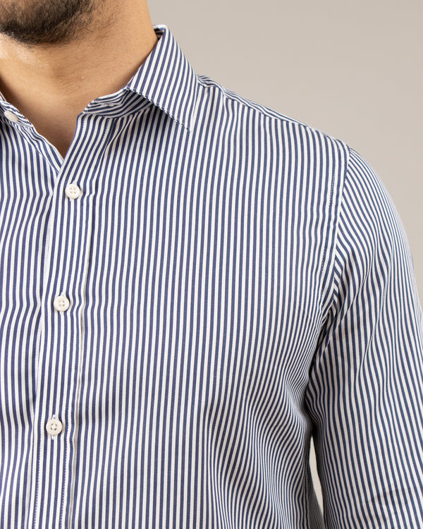 Camisa Manga Larga Modern Fit Philipp Navy Blue