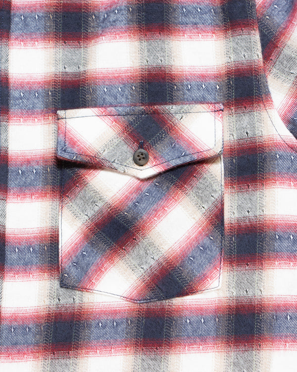 Camisa Flannel Villela Modern Fit Rojo