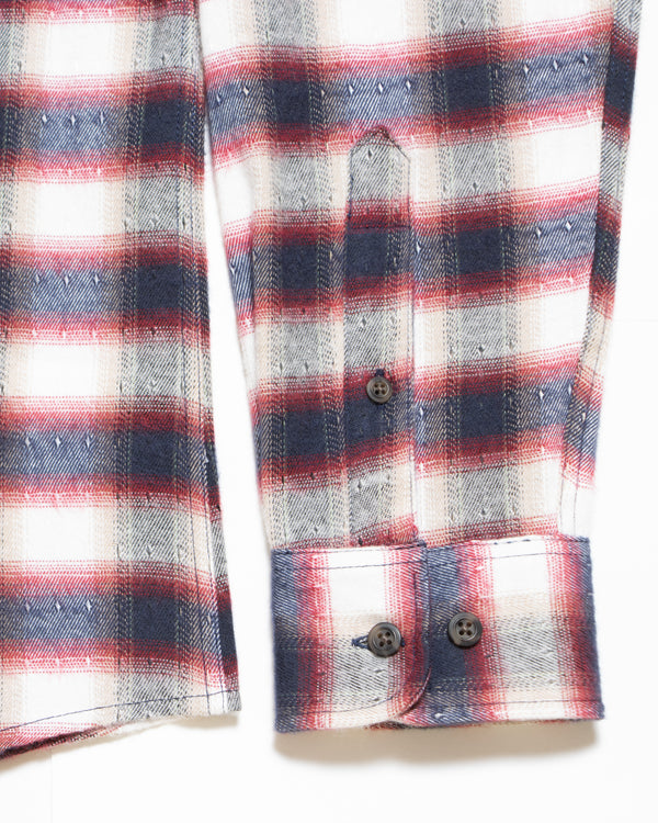 Camisa Flannel Villela Modern Fit Rojo