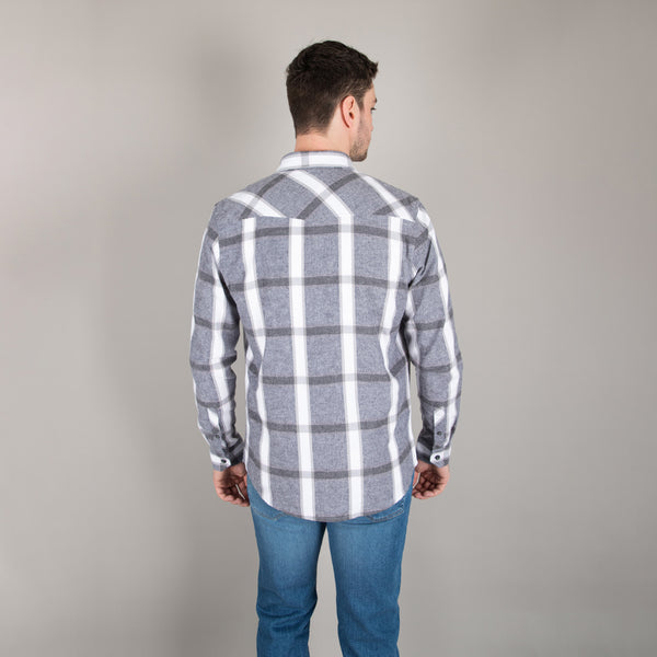 Camisa Lima Shirt Flannel Gray