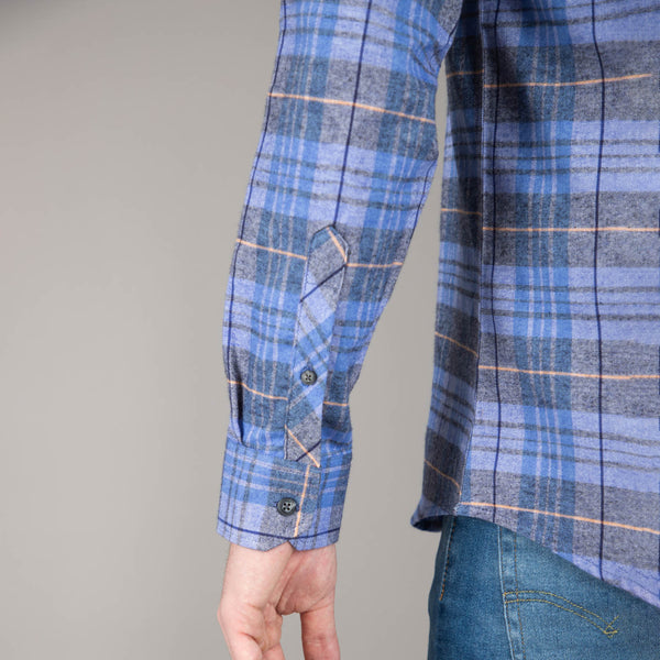 Camisa Lima Shirt Flannel Ocean