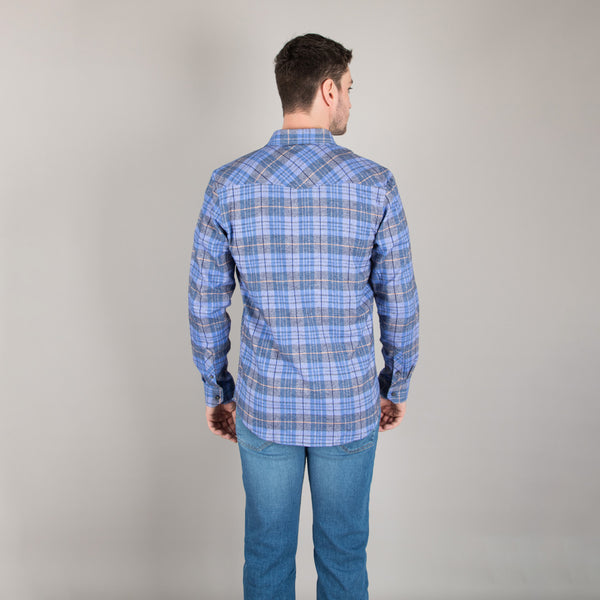 Camisa Lima Shirt Flannel Ocean