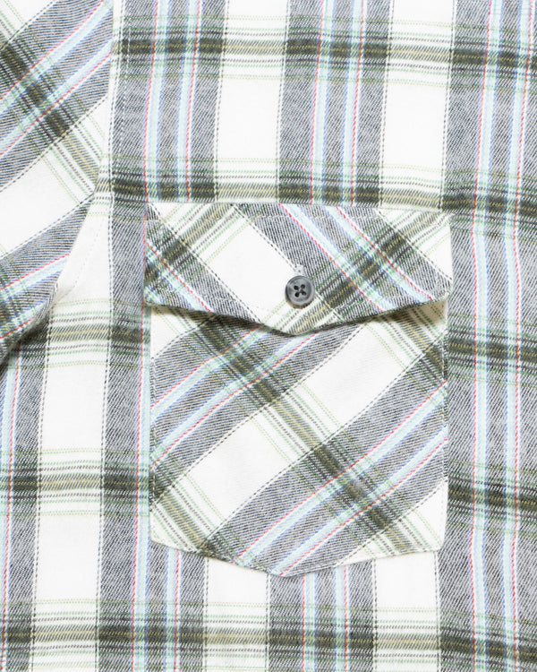 Camisa Flannel Villela Modern Fit Verde