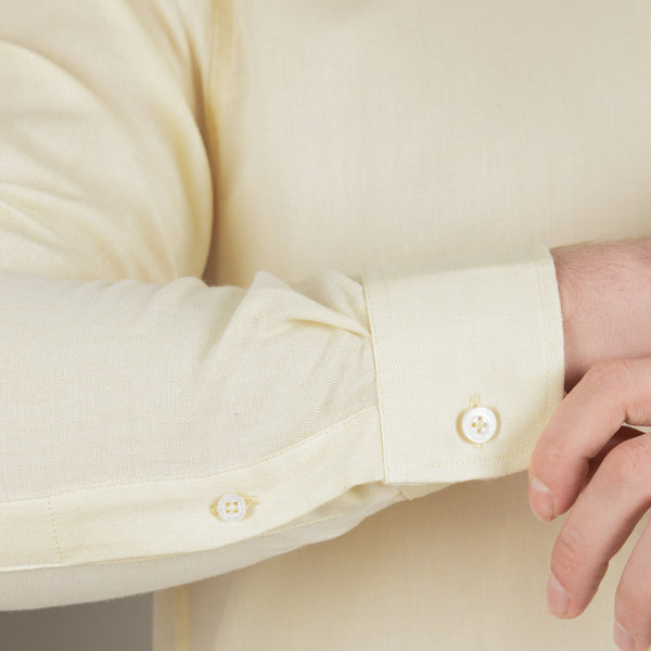 Camisa Lima Shirt Modern Fit Oxfordine Amarillo