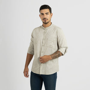 Camisa Manga Larga Neru Amalfi Olivo