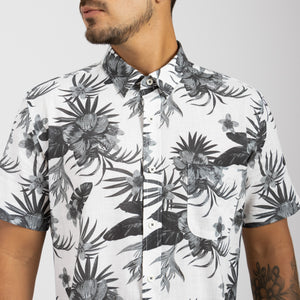 Camisa Relaxed Fit Azahara Flores Negro