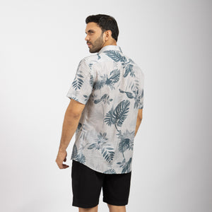 Camisa Relaxed Fit Azahara Gris