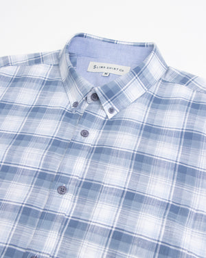 Camisa Bilbao Manga Corta Celeste