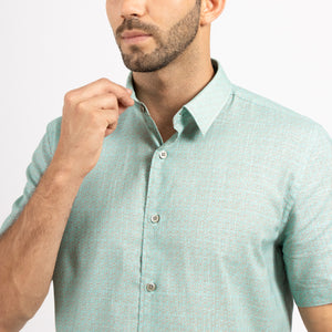 Camisa Relaxed Fit Caribe Verde
