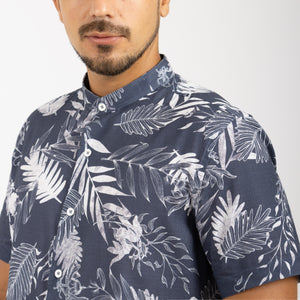 Camisa Relaxed Fit Neru Catania Azul