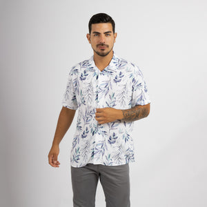Camisa Relaxed Fit Viscosa Blanco