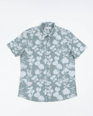 Camisa Mallorca Manga Corta Verde