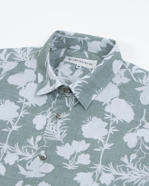 Camisa Mallorca Manga Corta Verde