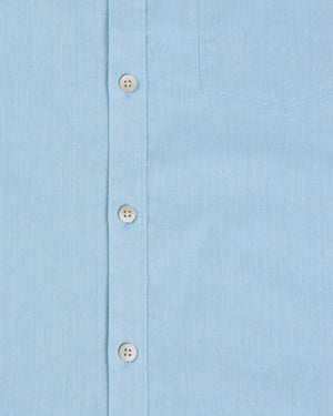 Camisa Manga Corta Neru Amalfi Turquesa