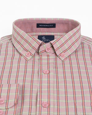 Camisa Modern Fit Fergus Rosado