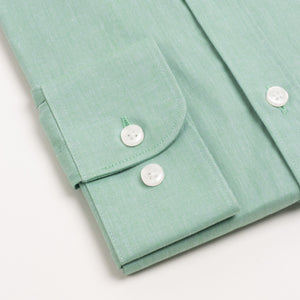 Camisa Modern Fit Fil a Fil BD Verde