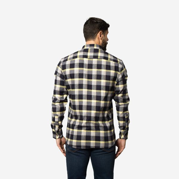 Camisa Flannel Classic Relaxed Fit Amarillo