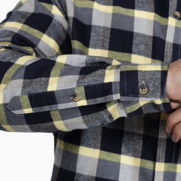 Camisa Flannel Classic Relaxed Fit Amarillo