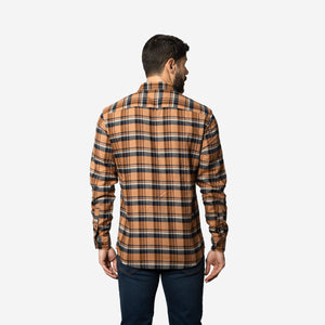 Camisa Flannel Classic Relaxed Fit Ladrillo