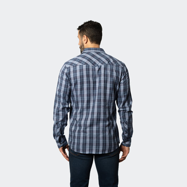 Camisa Flannel Leñador Modern Fit Azul