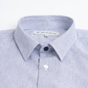 Camisa Manga Larga California 2 Relaxed Fit Azul