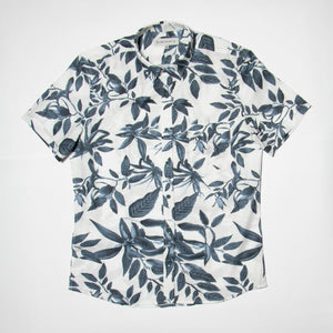 Camisa Relaxed Fit Azahara Hojas Azul