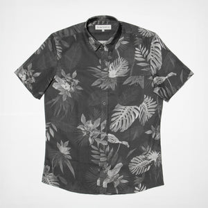 Camisa Relaxed Fit Azahara Fondo Negro