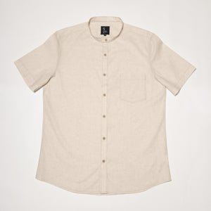 Camisa Manga Corta Neru Amalfi Hueso