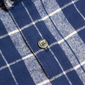 Camisa Flannel Space Blue