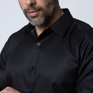 Camisa Modern Fit John Negro