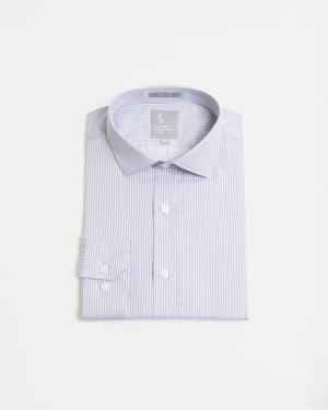 Camisa Manga Larga Luxury Plata