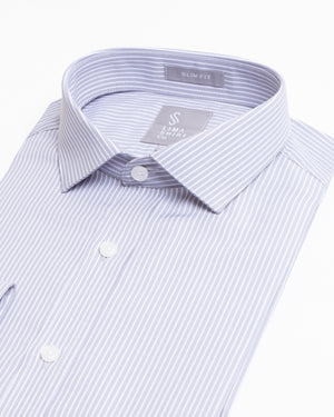 Camisa Manga Larga Luxury Plata