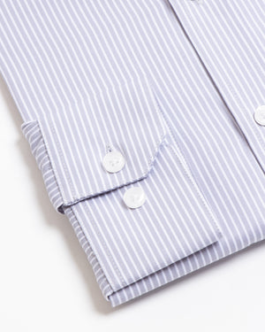 Camisa Manga Larga Luxury Plata