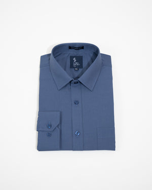 Camisa Manga Larga Leo Acero