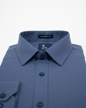 Camisa Manga Larga Leo Acero