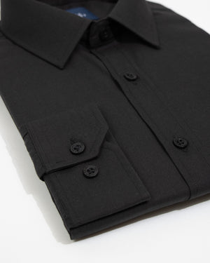 Camisa Manga Larga Leo Negro