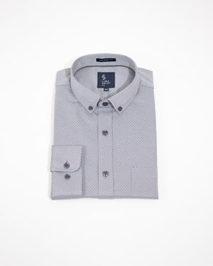 Camisa Modern Fit Tomas Gris