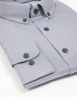 Camisa Modern Fit Tomas Gris
