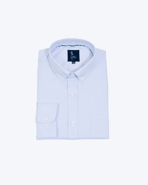 Camisa Modern Fit Tomas Celeste Cielo