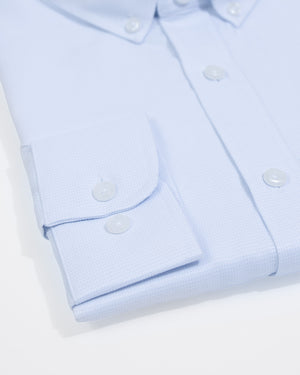 Camisa Modern Fit Tomas Celeste Cielo