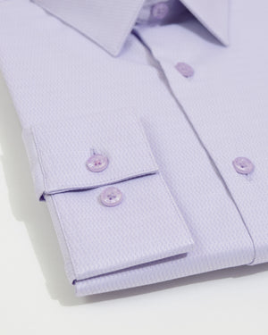 Camisa Slim Fit Milano Stretch Lila