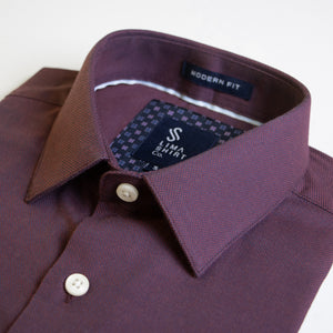 Camisa Manga Larga Modern Fit Mattia Vino