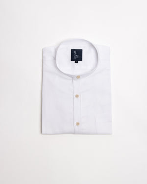 Camisa Manga Corta Neru Amalfi Blanco