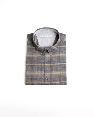Camisa Bilbao Manga Corta Oscuro