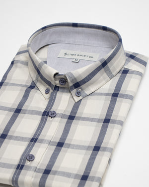 Camisa Bilbao Manga Corta Hueso